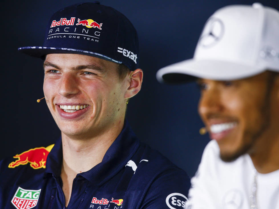 Max Verstappen, Lewis Hamilton