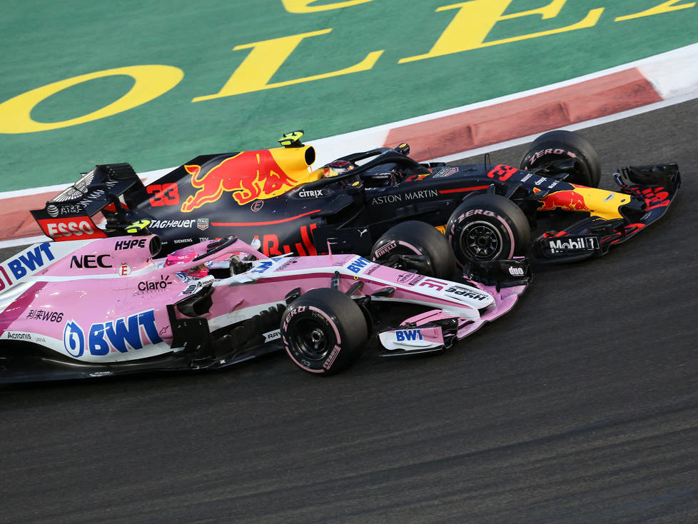 Esteban Ocon, Max Verstappen