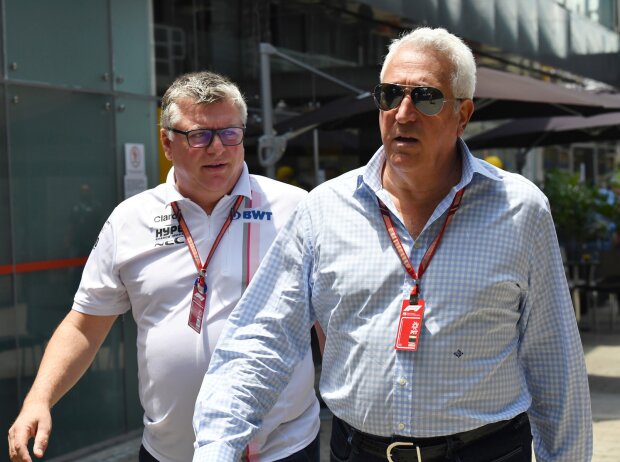 Otmar Szafnauer und Lawrence Stroll