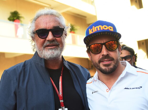 Titel-Bild zur News: Flavio Briatore, Fernando Alonso