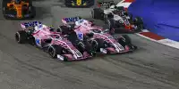 Esteban Ocon, Sergio Perez, Romain Grosjean