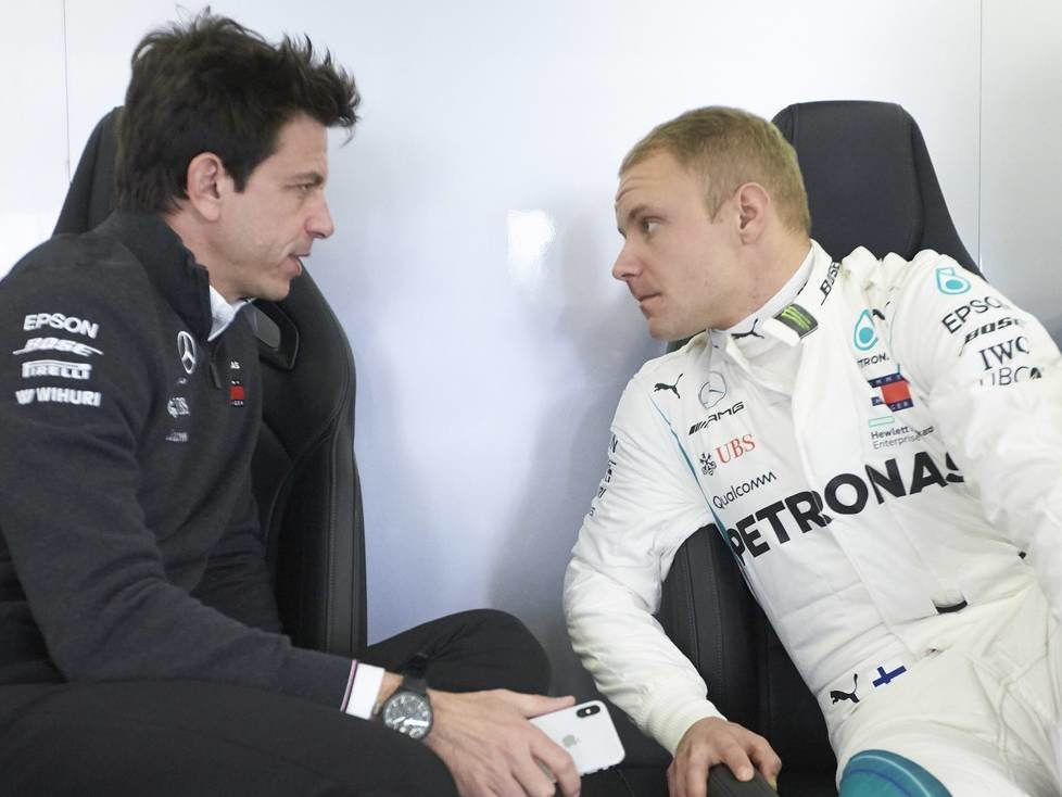 Toto Wolff, Valtteri Bottas