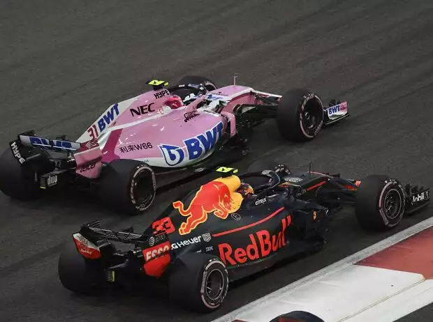 Esteban Ocon, Max Verstappen Titel-Bild zur News: Esteban Ocon, Max Verstappen