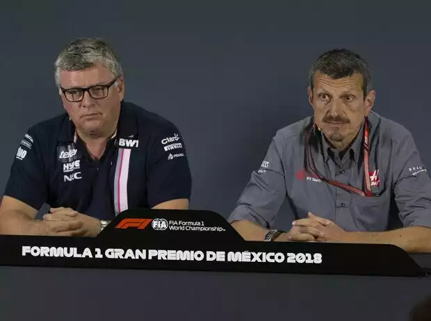 Otmar Szafnauer und Günther Steiner Titel-Bild zur News: Otmar Szafnauer und Günther Steiner