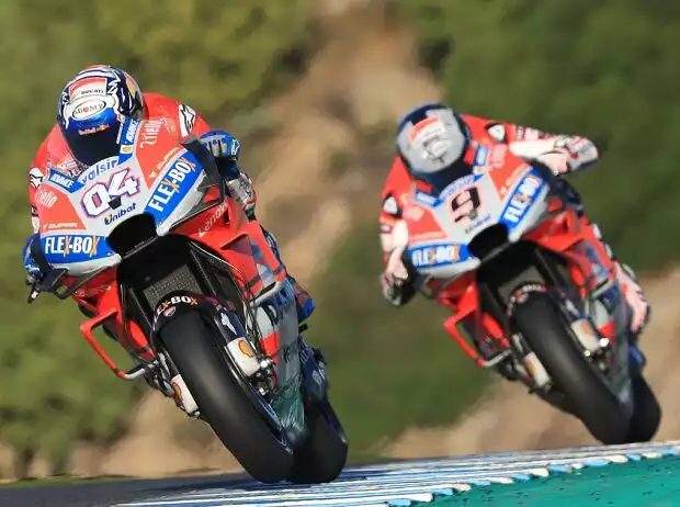 Andrea Dovizioso, Danilo Petrucci Titel-Bild zur News: Andrea Dovizioso, Danilo Petrucci