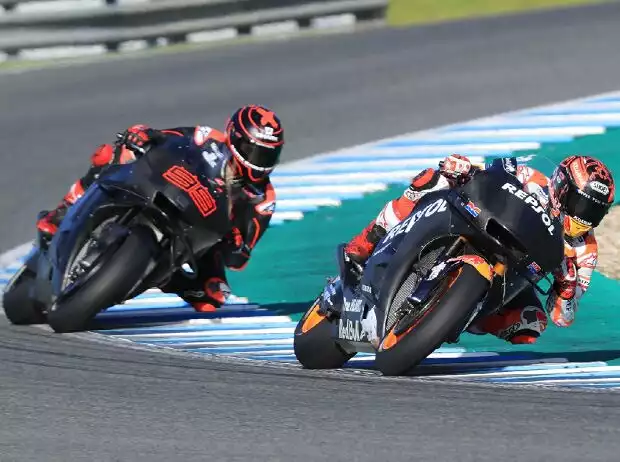 Jorge Lorenzo, Marc Marquez Titel-Bild zur News: Jorge Lorenzo, Marc Marquez