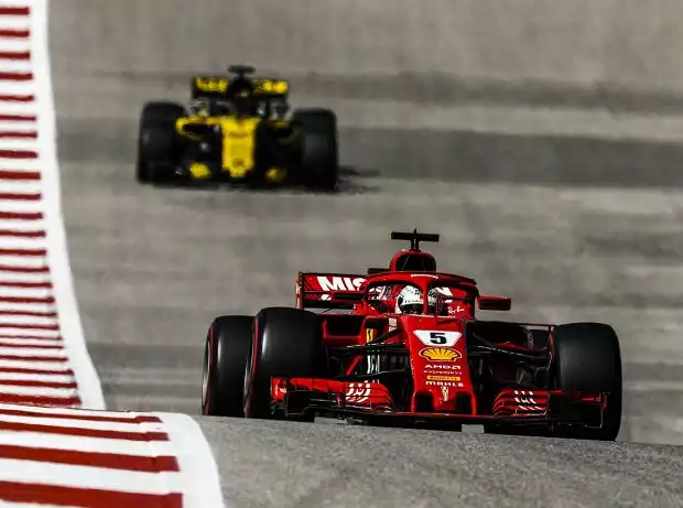 Titel-Bild zur News: Sebastian Vettel, Nico Hülkenberg