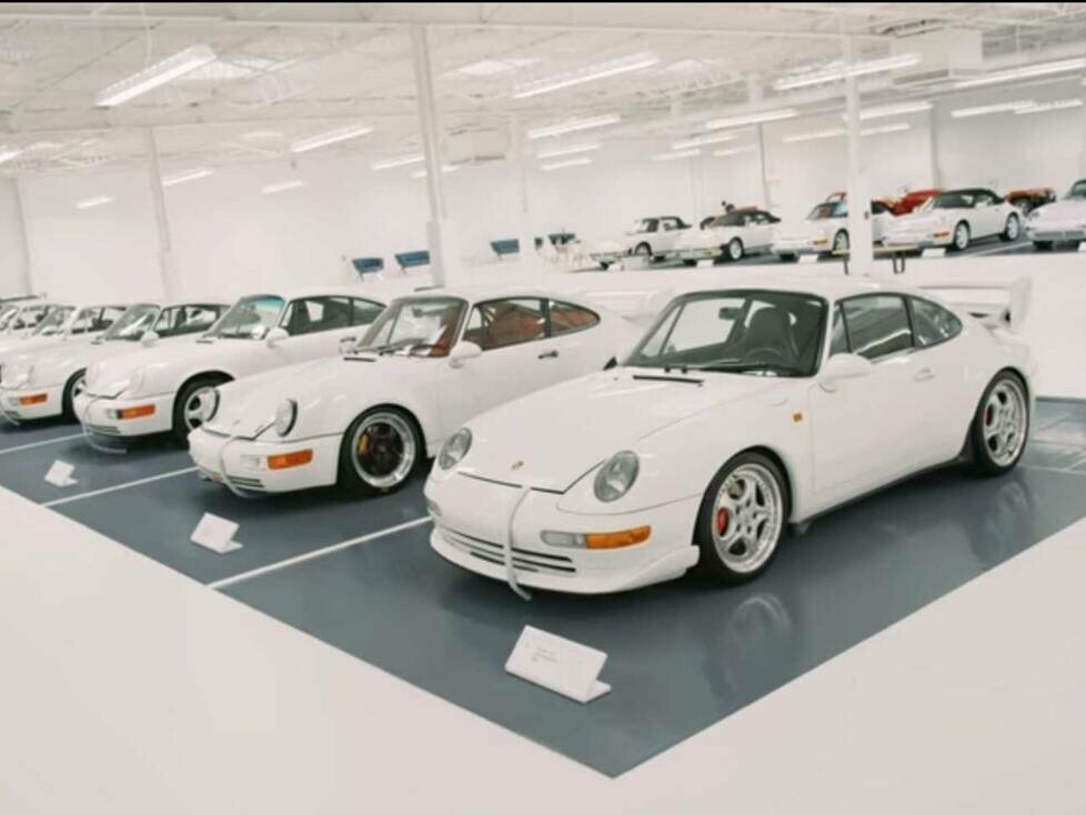 Der Himmel für Porsche-Fans: The White Collection