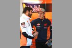 Marc Marquez (Honda) und Santi Hernandez 