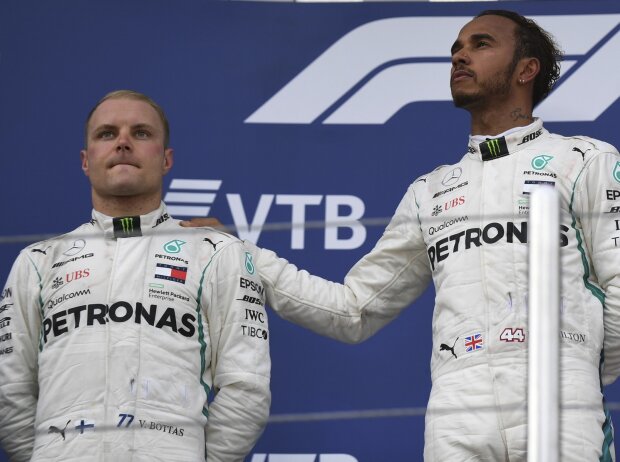 Valtteri Bottas, Lewis Hamilton