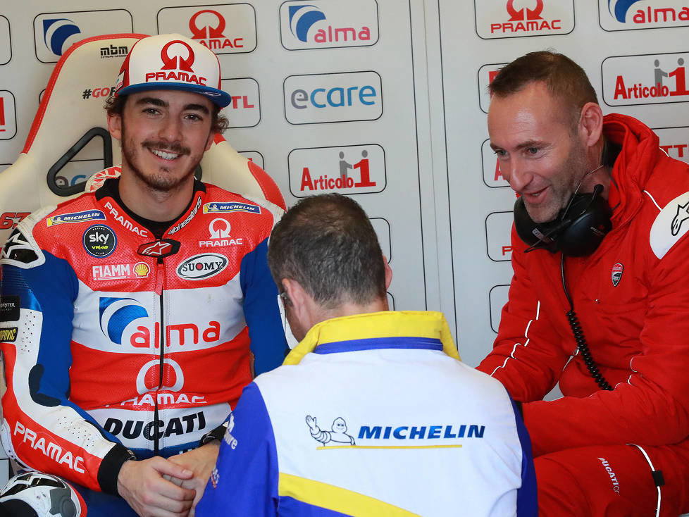 Francesco Bagnaia und Cristian Gabbarini