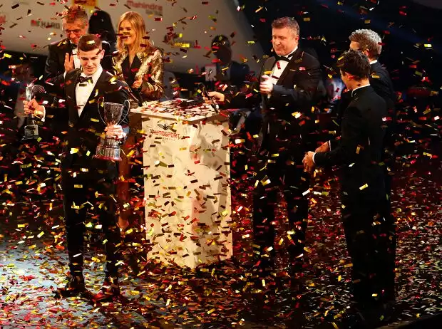 Tom Gamble bei den Autosport-Awards 2018 Titel-Bild zur News: Tom Gamble bei den Autosport-Awards 2018
