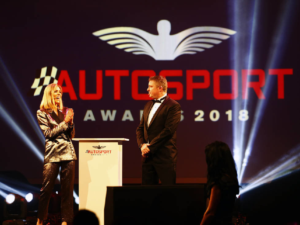 Nicki Shields und David Croft: Moderatoren der Autosport-Awards 2018