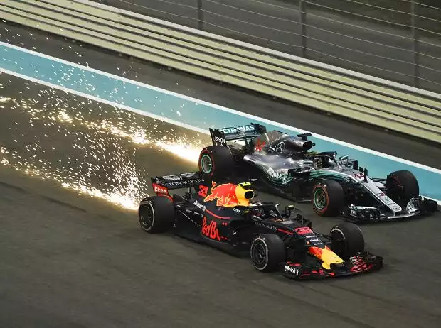 Titel-Bild zur News: Max Verstappen, Lewis Hamilton
