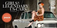 Girls & legendary US-Cars, Titelbild: Acid Doll an einem Oldsmobile 88 von 1962