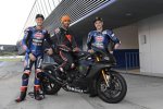 Michael van der Mark, Lewis Hamilton und Alex Lowes