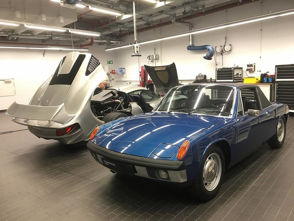 Werkstatt des Porsche-Museums: Porsche 914/6 (1969)