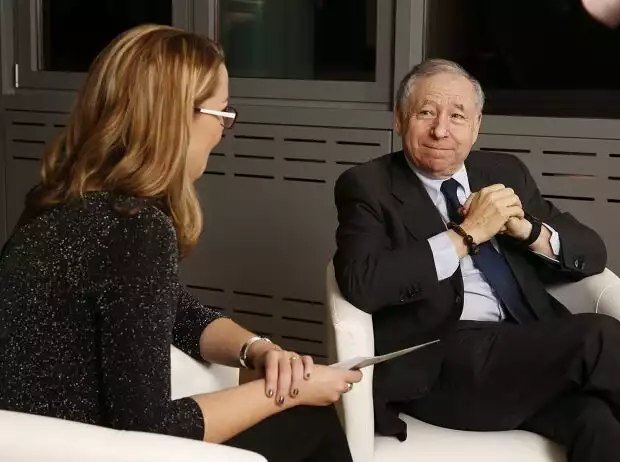 Titel-Bild zur News: Bianca Garloff und Jean Todt