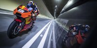 Bild zum Inhalt: MotoGP-Bike rast durch Autobahntunnel: Miguel Oliveira eröffnet Gleinalmtunnel