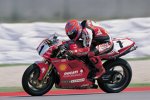 Carl Fogarty auf der Ducati 996