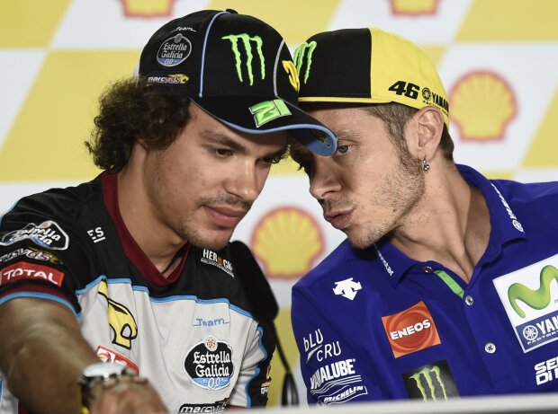 Franco Morbidelli, Valentino Rossi