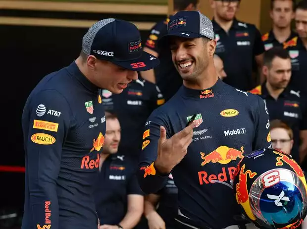 Max Verstappen, Daniel Ricciardo Titel-Bild zur News: Max Verstappen, Daniel Ricciardo