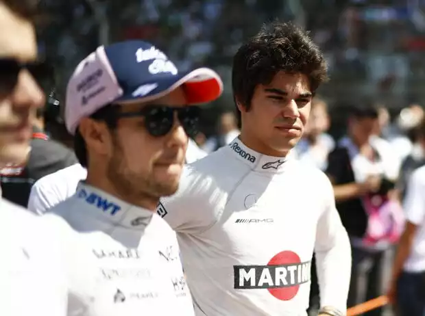 Sergio Perez, Lance Stroll Titel-Bild zur News: Sergio Perez, Lance Stroll