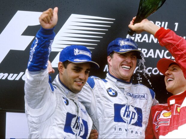 Titel-Bild zur News: Ralf Schumacher, Juan Pablo Montoya