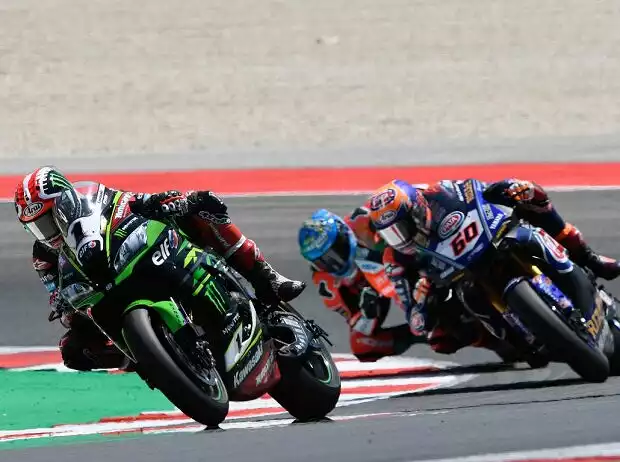 Titel-Bild zur News: Jonathan Rea, Michael van der Mark