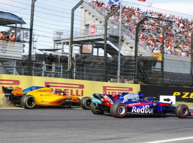 Titel-Bild zur News: Fernando Alonso, Brendon Hartley