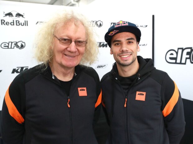 Miguel Oliveira mit Guy Coulon Miguel Oliveira mit Guy Coulon