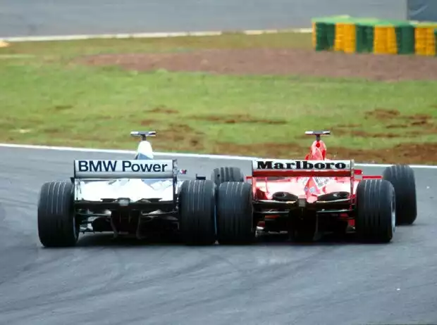 Juan Pablo Montoya, Michael Schumacher Titel-Bild zur News: Juan Pablo Montoya, Michael Schumacher