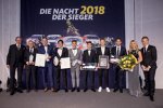 Die Geehrten bei der ADAC-Sportgala 2018