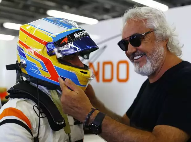 Fernando Alonso, Flavio Briatore Titel-Bild zur News: Fernando Alonso, Flavio Briatore
