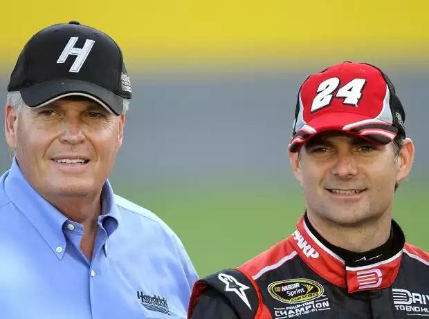 Titel-Bild zur News: Jeff Gordon und Rick Hendrick