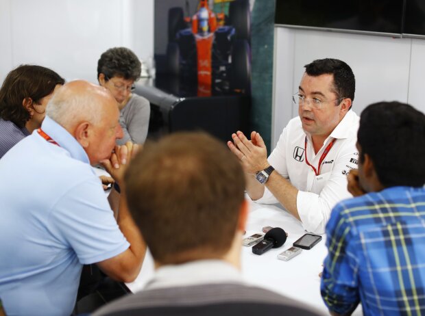 Dieter Rencken und Eric Boullier