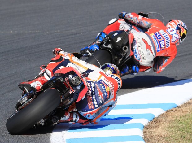 Andrea Dovizioso, Marc Marquez