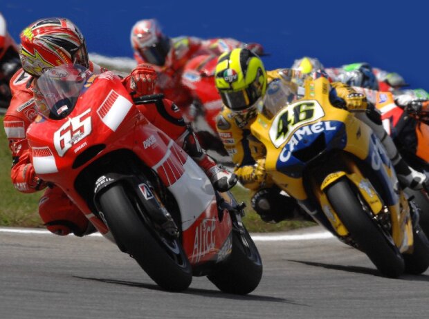 Loris Capirossi, Valentino Rossi