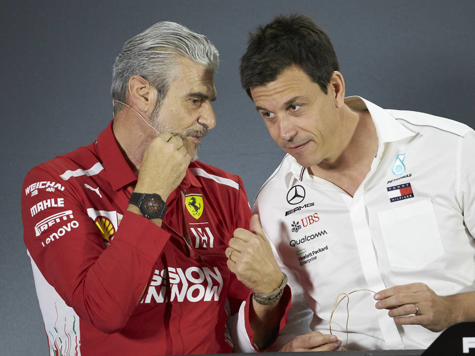 Maurizio Arrivabene, Toto Wolff