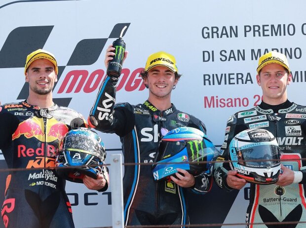 Miguel Oliveira, Francesco Bagnaia Miguel Oliveira, Francesco Bagnaia