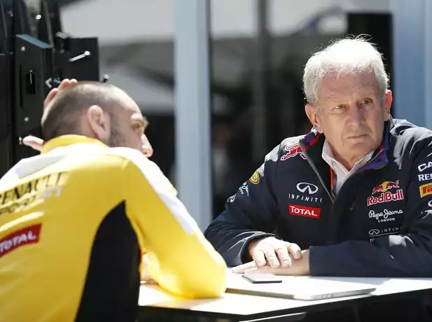 Cyril Abiteboul und Helmut Marko Titel-Bild zur News: Cyril Abiteboul und Helmut Marko