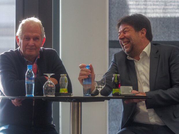 Helmut Marko und Peter Schöggl