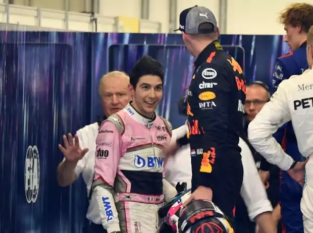 Max Verstappen, Esteban Ocon Titel-Bild zur News: Max Verstappen, Esteban Ocon