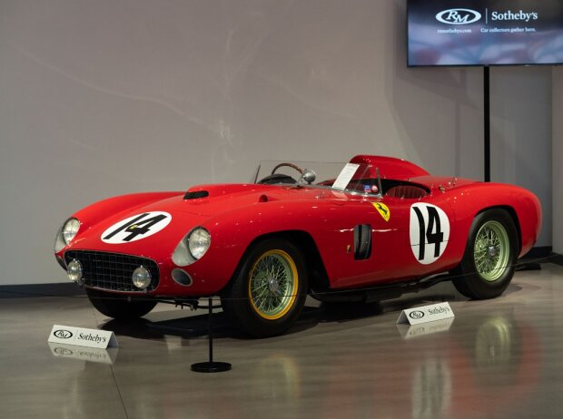Titel-Bild zur News: Ferrari 290 MM von 1956, verkauft für 22.005.000 US-Dollar von RM & Sotheby's im Dezember 2018 im Petersen Museum