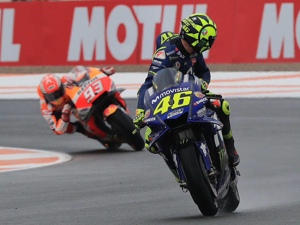 Marc Marquez, Valentino Rossi