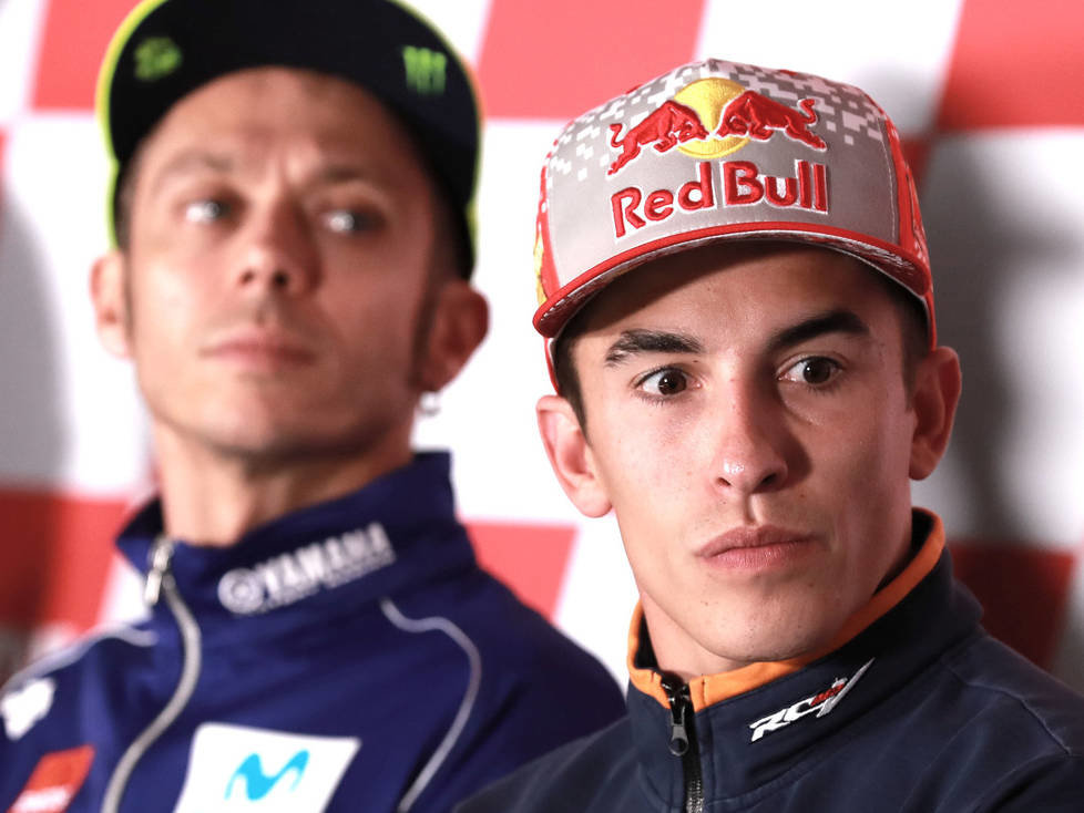Marc Marquez, Valentino Rossi