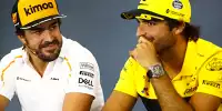 Bild zum Inhalt: Carlos Sainz über sein Idol: Fernando Alonso "hat mir immer geholfen"