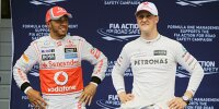 Bild zum Inhalt: Hamilton über Schumacher: "Er wird immer der Größte aller Zeiten bleiben"