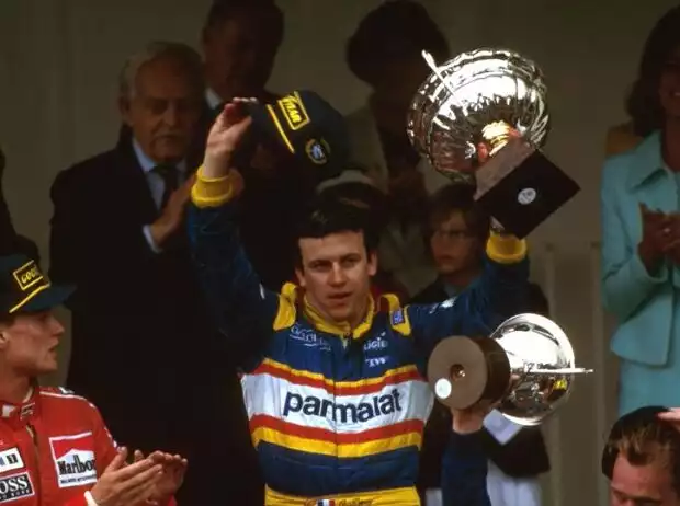 Olivier Panis, David Coulthard, Johnny Herbert Titel-Bild zur News: Olivier Panis, David Coulthard, Johnny Herbert