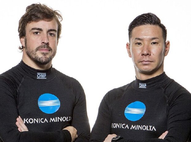 Titel-Bild zur News: Fernando Alonso, Kamui Kobayashi